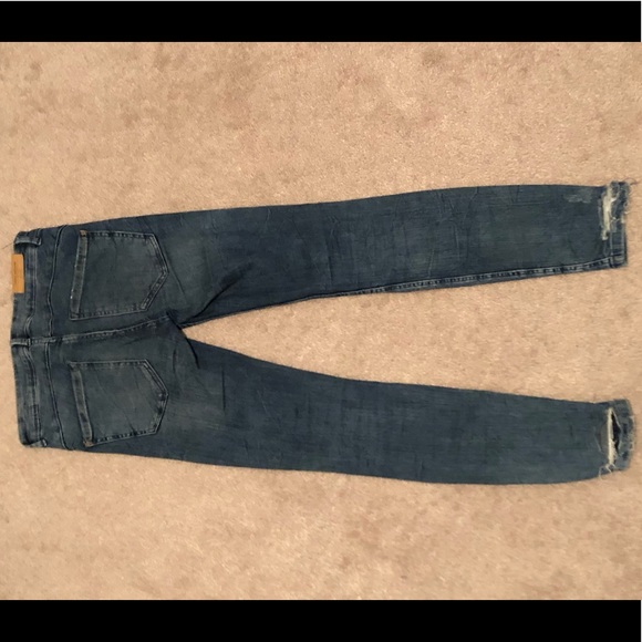 zara denim ripped skinny jeans - Picture 2 of 2